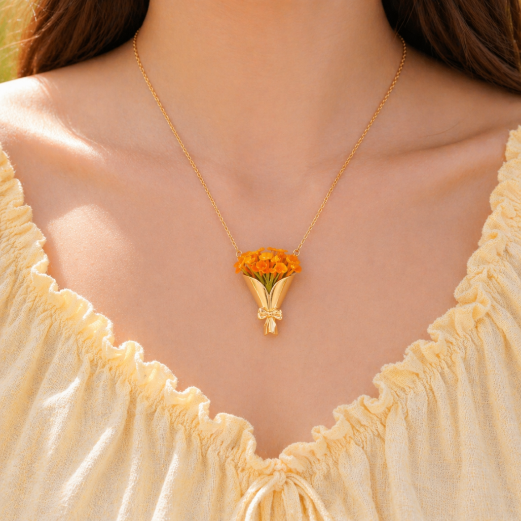 Eternal Bouquet Necklace